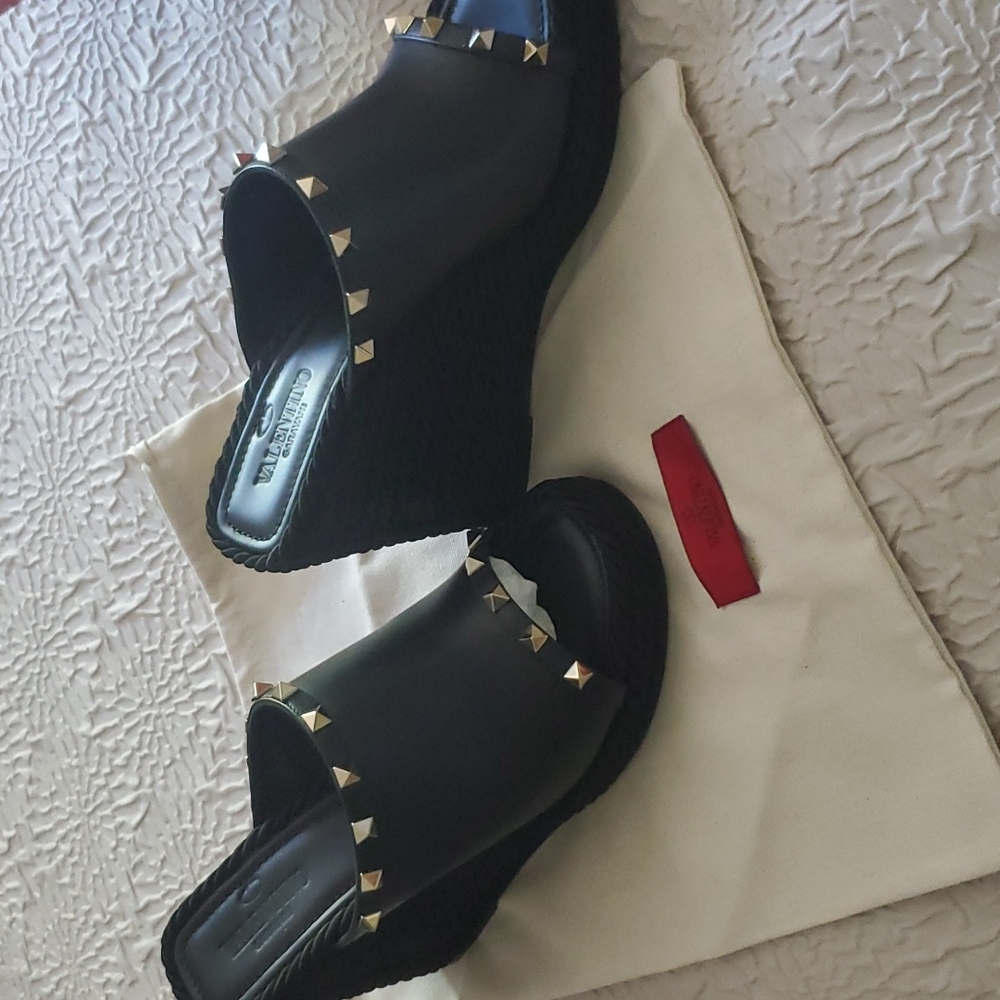 Valentino Slide wedges